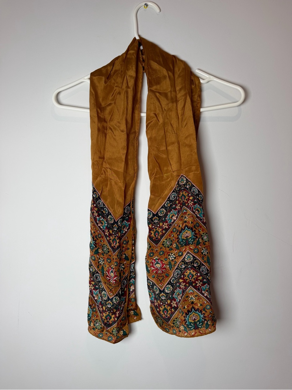 Liz Claiborne Floral Paisley Long Scarf